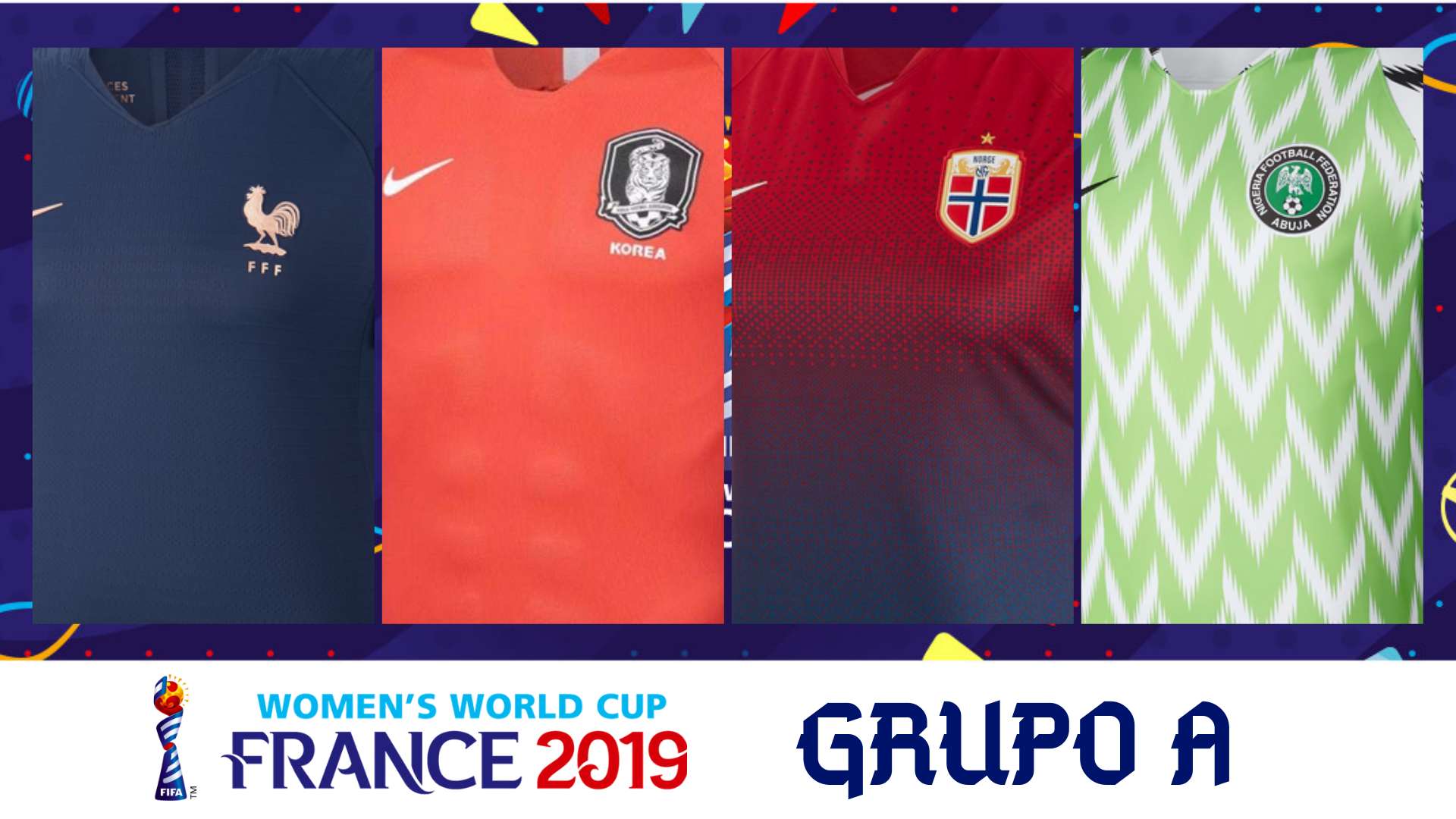 Camisas Copa do Mundo França 2019 - Grupo A - Crentassos ...